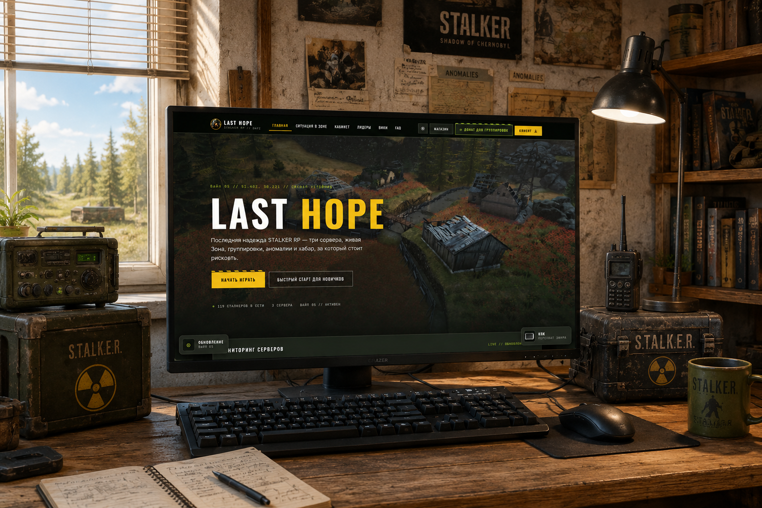 Last Hope RP — Разработка цифровой экосистемы игрового проекта